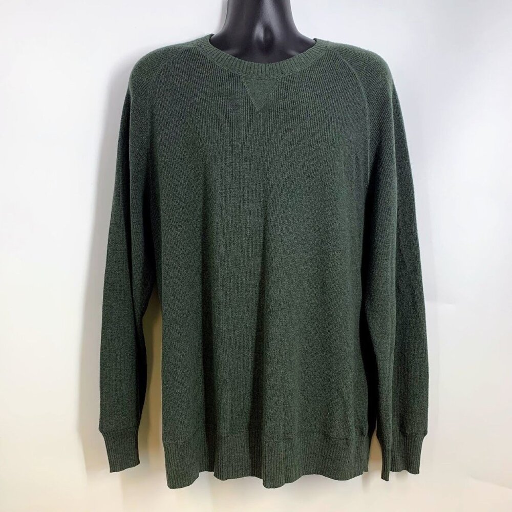 Bonobos Men's Slim Fit Merino Wool Blend‎ Crew Neck Long Sleeve Sweater Size XL